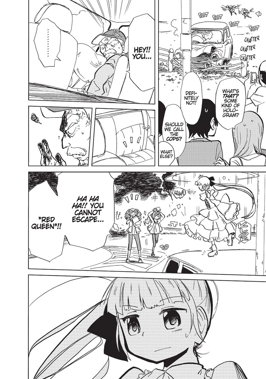 Alice & Zoroku Chapter 1 page 34 - Chapter 1: The Red Queen Escapes