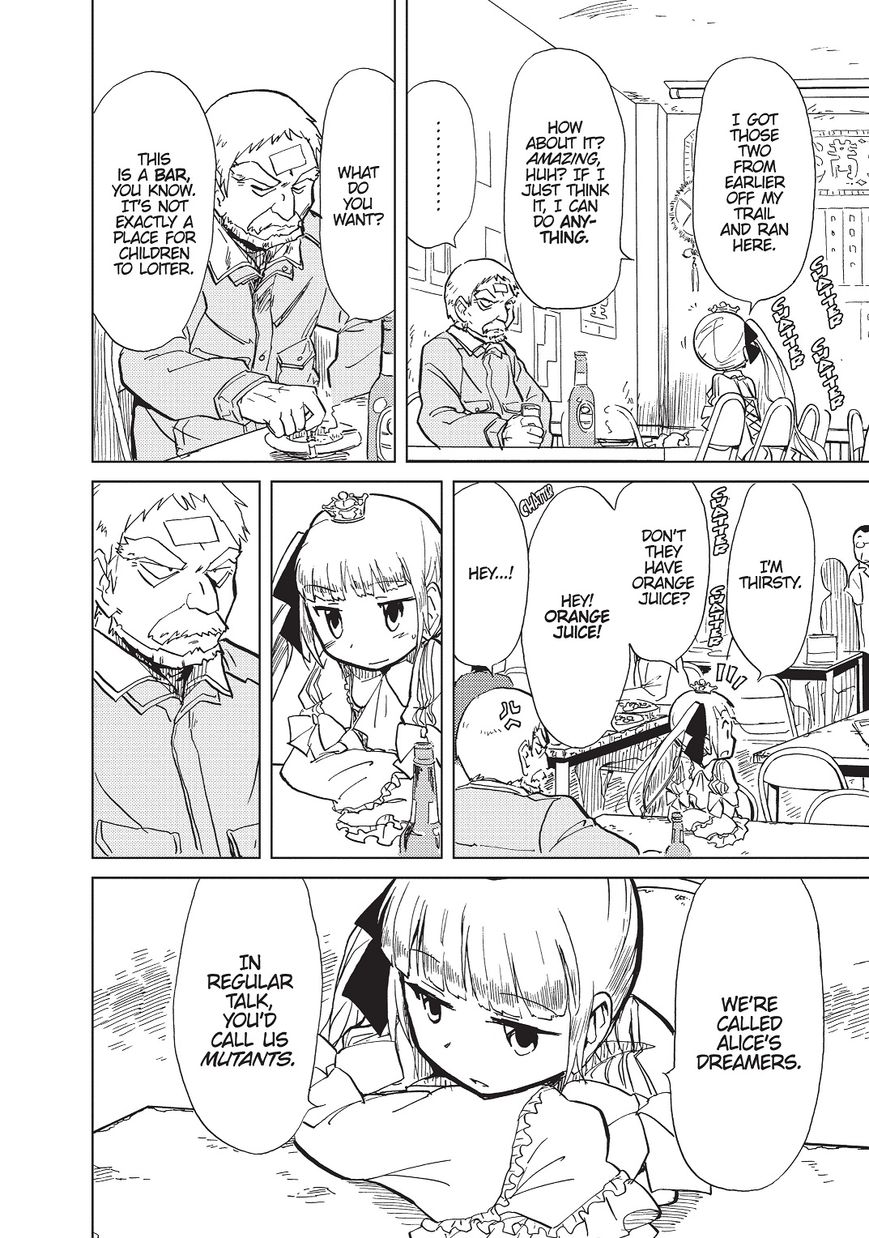 Alice & Zoroku Chapter 1 page 52 - Chapter 1: The Red Queen Escapes