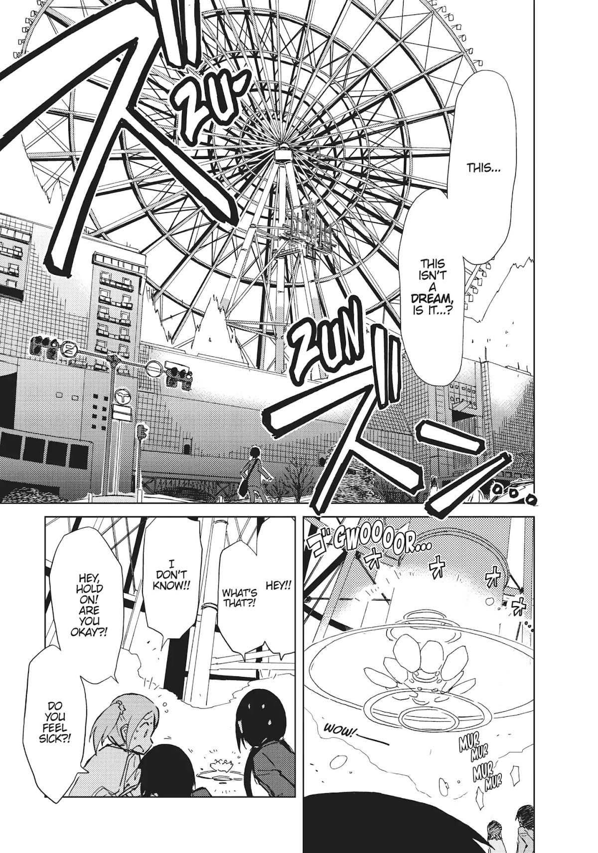 Alice & Zoroku Chapter 13 page 6 - Chapter 13: The Day the Town Stood Still