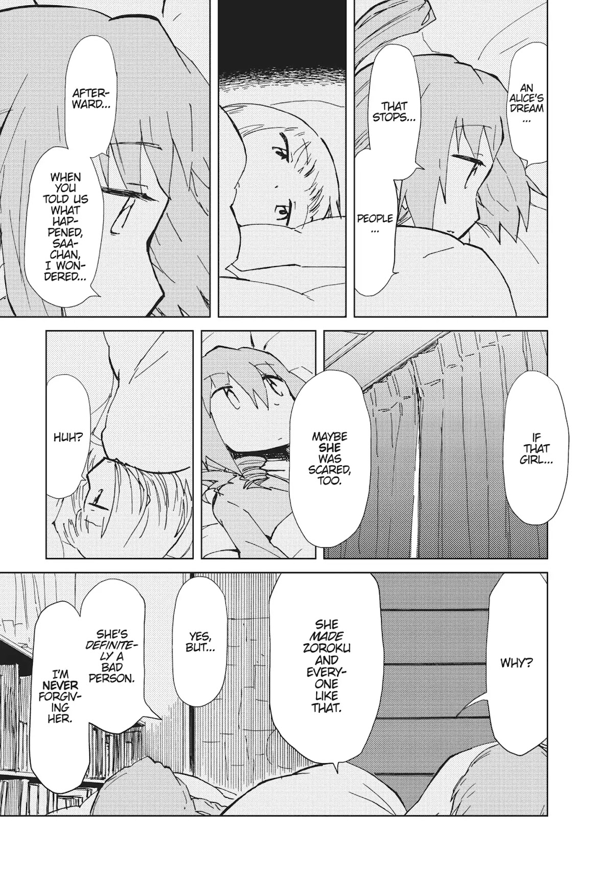 Alice & Zoroku Chapter 15 page 21 - Chapter 15: The Trial