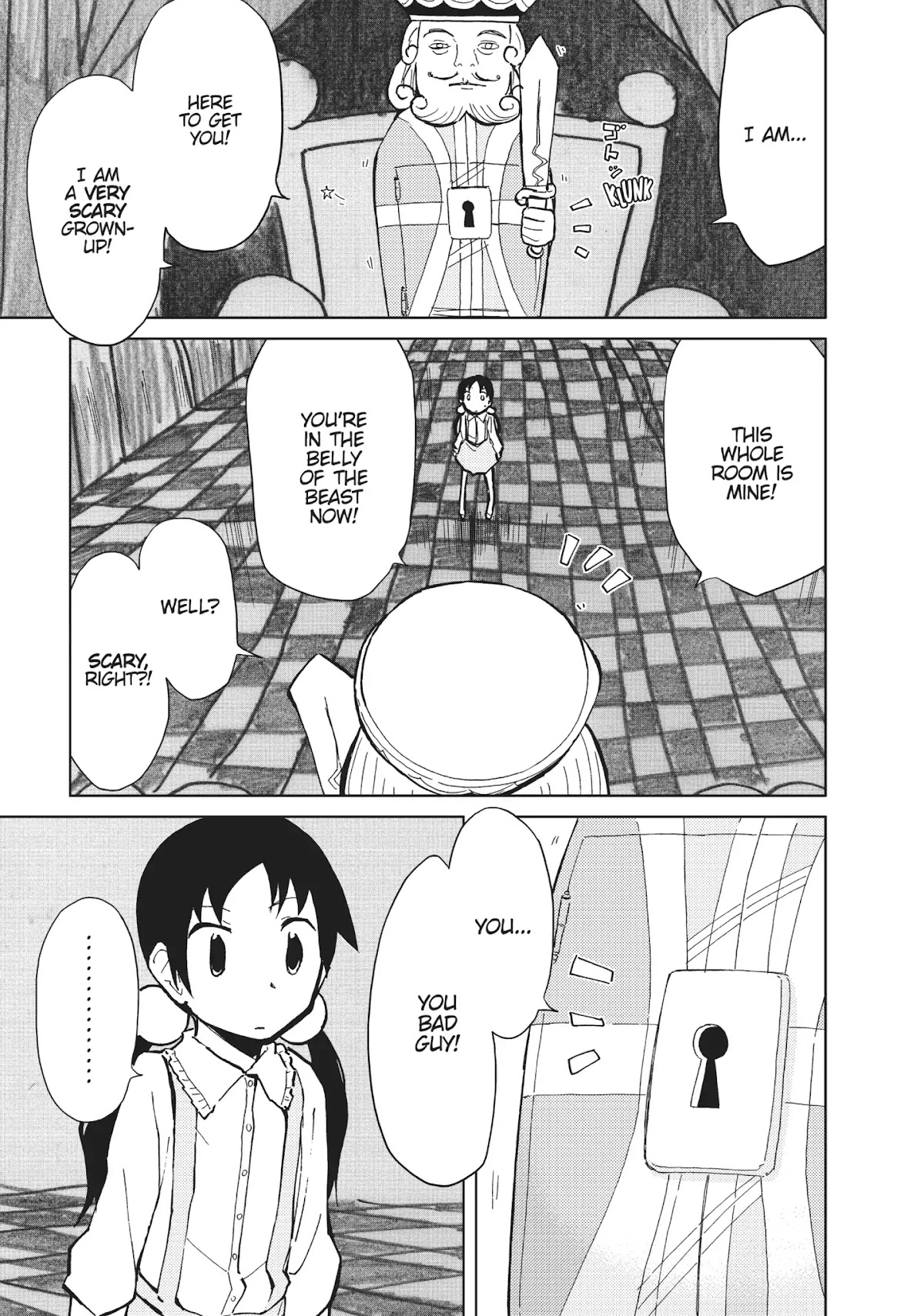 Alice & Zoroku Chapter 17 page 19 - Chapter 17: Skywalk