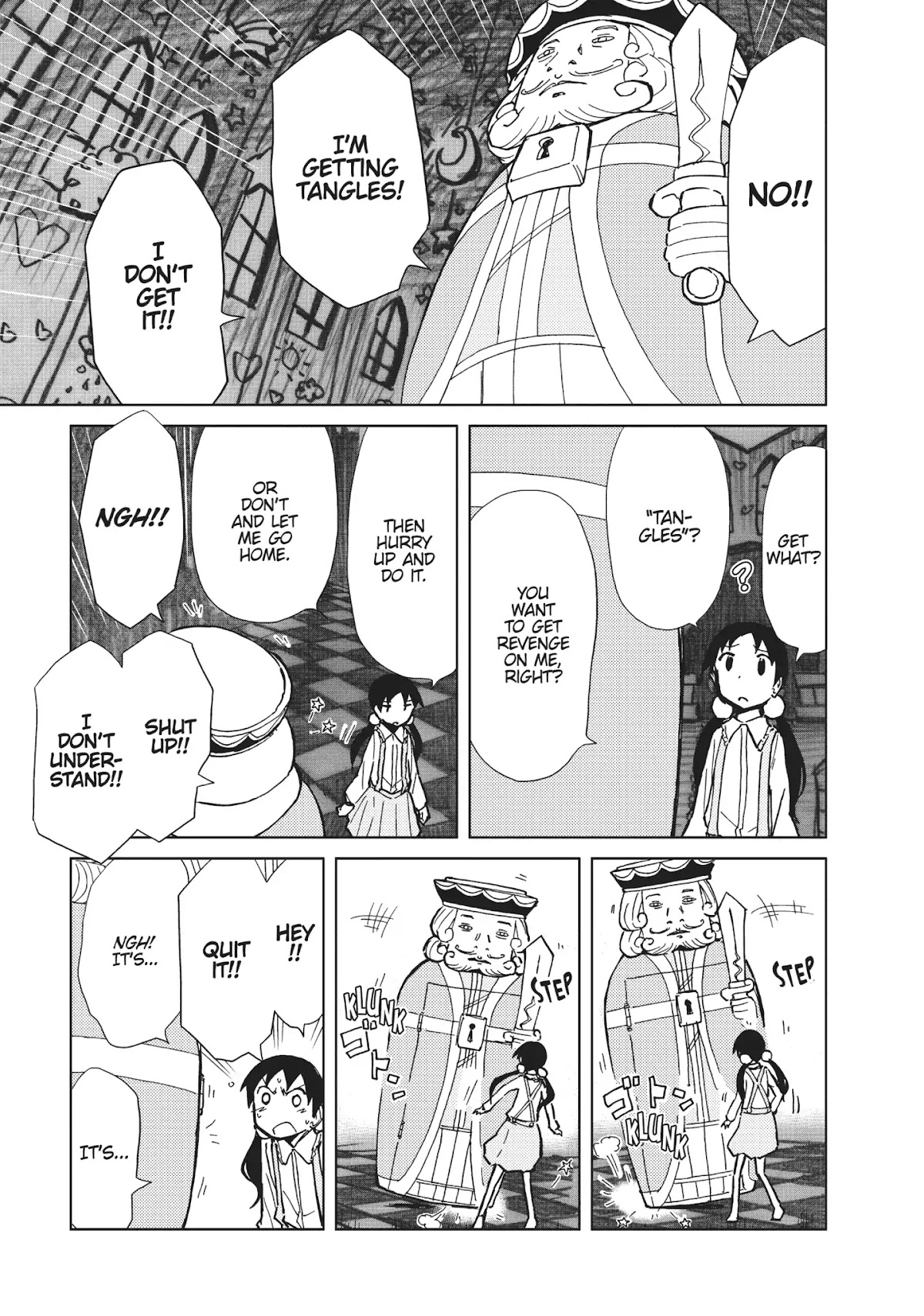 Alice & Zoroku Chapter 18 page 15 - Chapter 18: Two Queens and the Wardrobe
