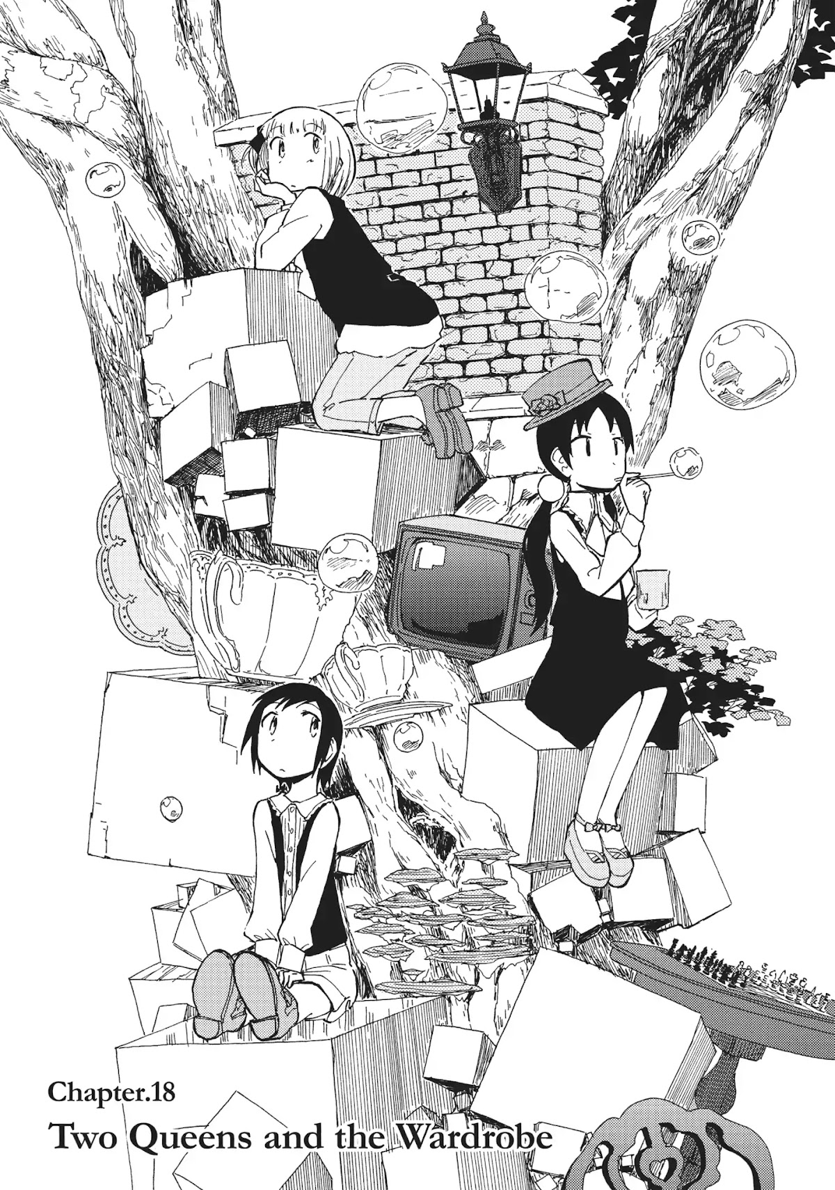 Alice & Zoroku Chapter 18 page 4 - Chapter 18: Two Queens and the Wardrobe