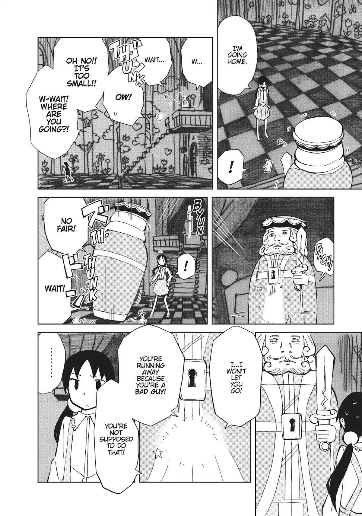 Alice & Zoroku Chapter 18 page 8 - Chapter 18: Two Queens and the Wardrobe