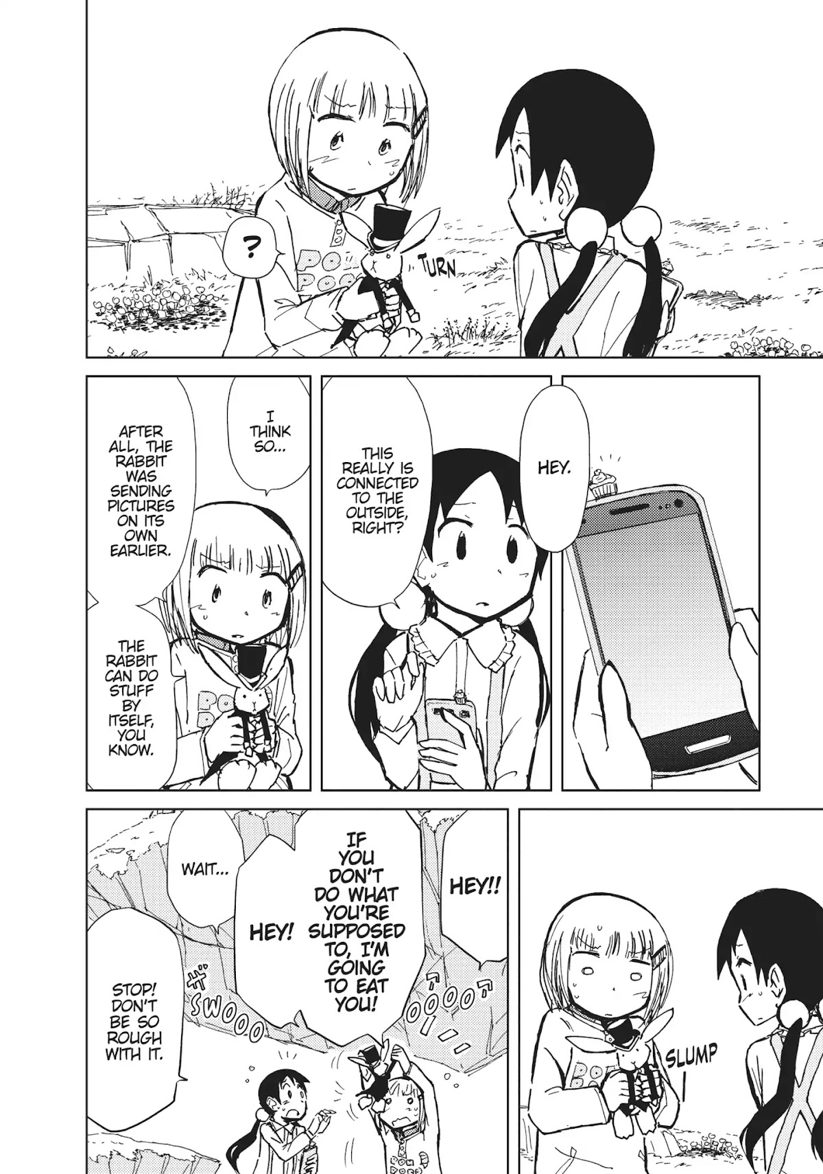 Alice & Zoroku Chapter 20.5 page 16 - Vol.5 INTERLUDE: Downy