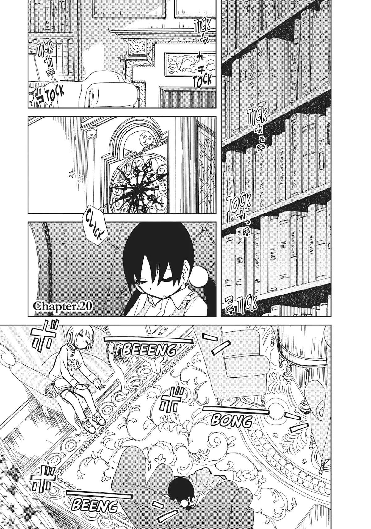 Alice & Zoroku Chapter 20 page 1 - Chapter 20: Alice's Adventures in Wonderland (The Middle)