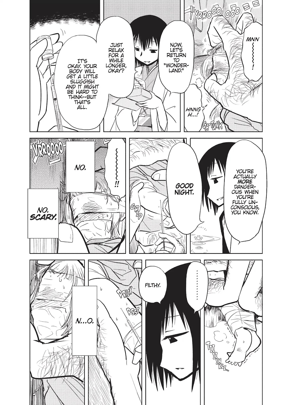 Alice & Zoroku Chapter 5 page 34 - Chapter 5: The Jabberwocky Will Be Killed