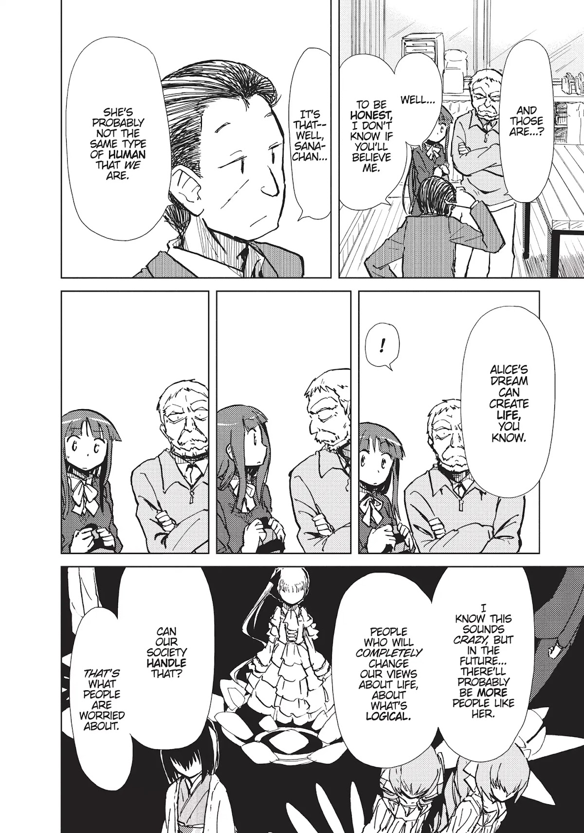 Alice & Zoroku Chapter 7 page 22 - Chapter 7: The Dream of the Triangular Room (Reprise)