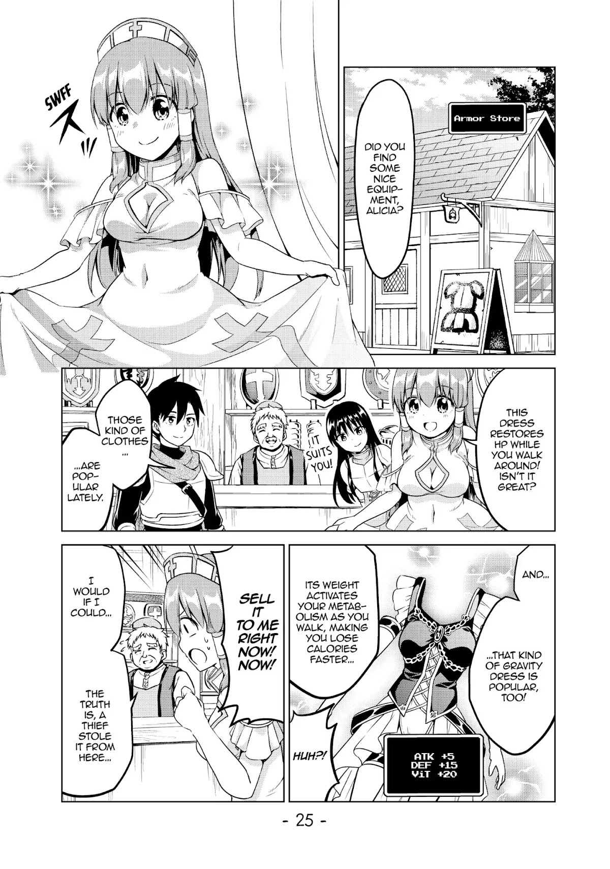 Alicia-san no Diet Quest Chapter 13 page 1 - Chapter 13