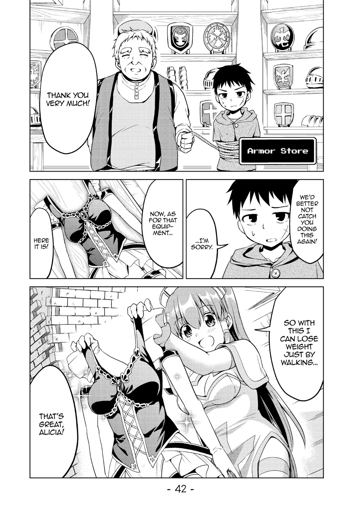 Alicia-san no Diet Quest Chapter 13 page 18 - Chapter 13