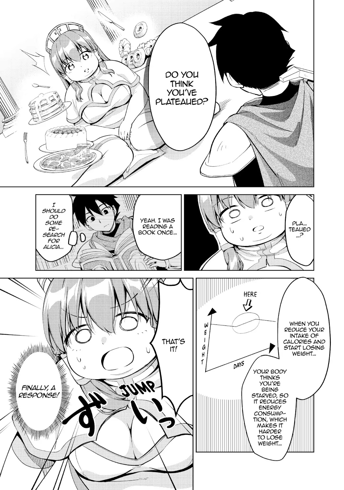 Alicia-san no Diet Quest Chapter 15 page 17 - Chapter 15