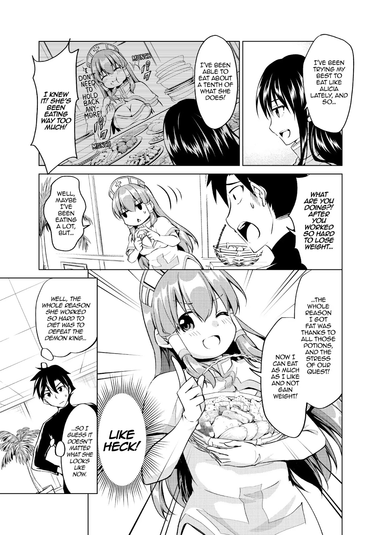 Alicia-san no Diet Quest Chapter 18 page 5 - Vol.3 Final Chapter