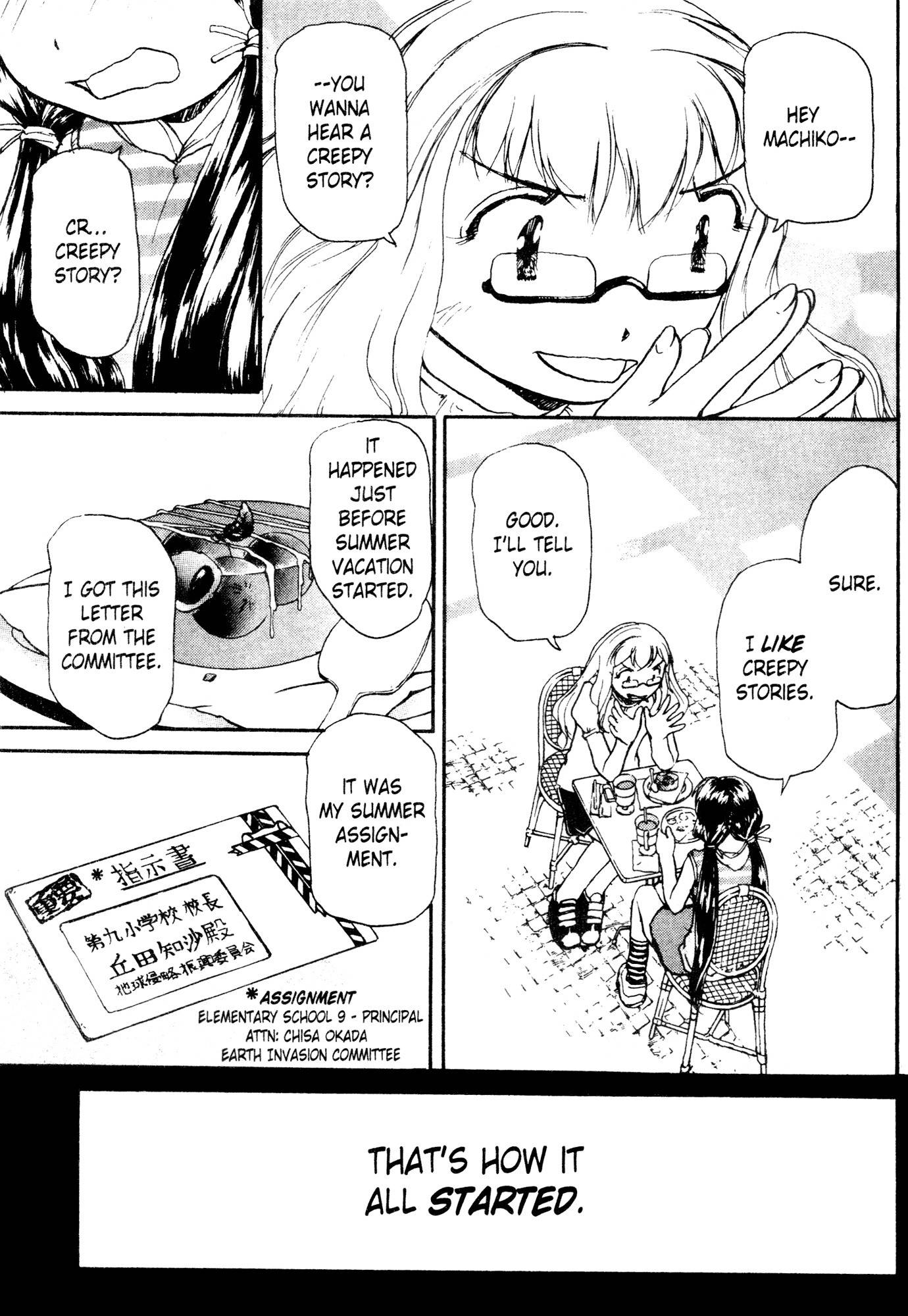 ALIEN 9 - EMULATORS Chapter 6 page 1 - Chapter 6: Special Plan - Three Fit Girls