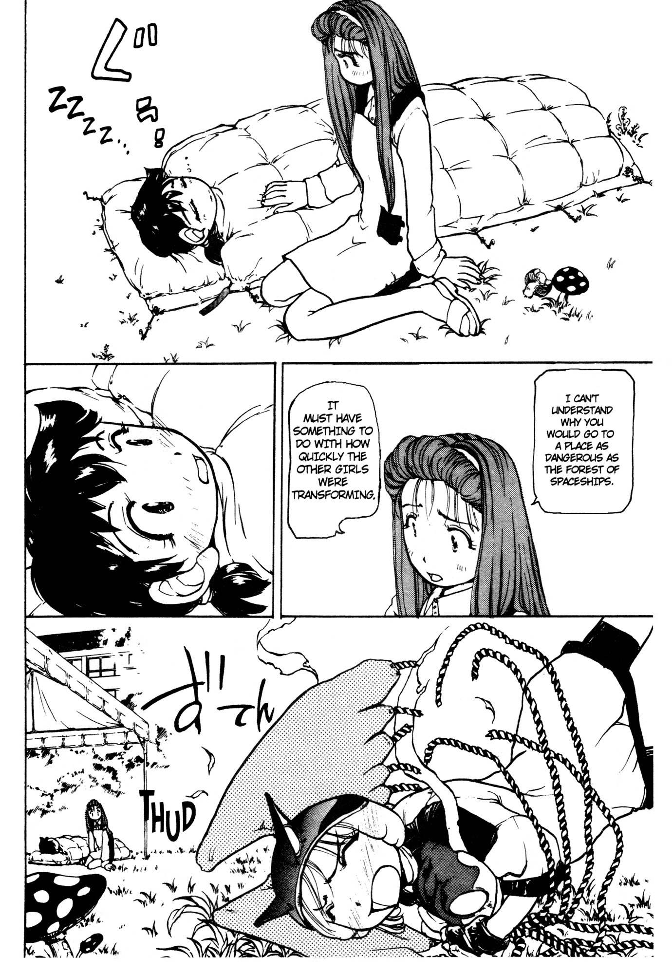 Alien Nine Chapter 19 page 16 - Chapter 19: Gushing Out