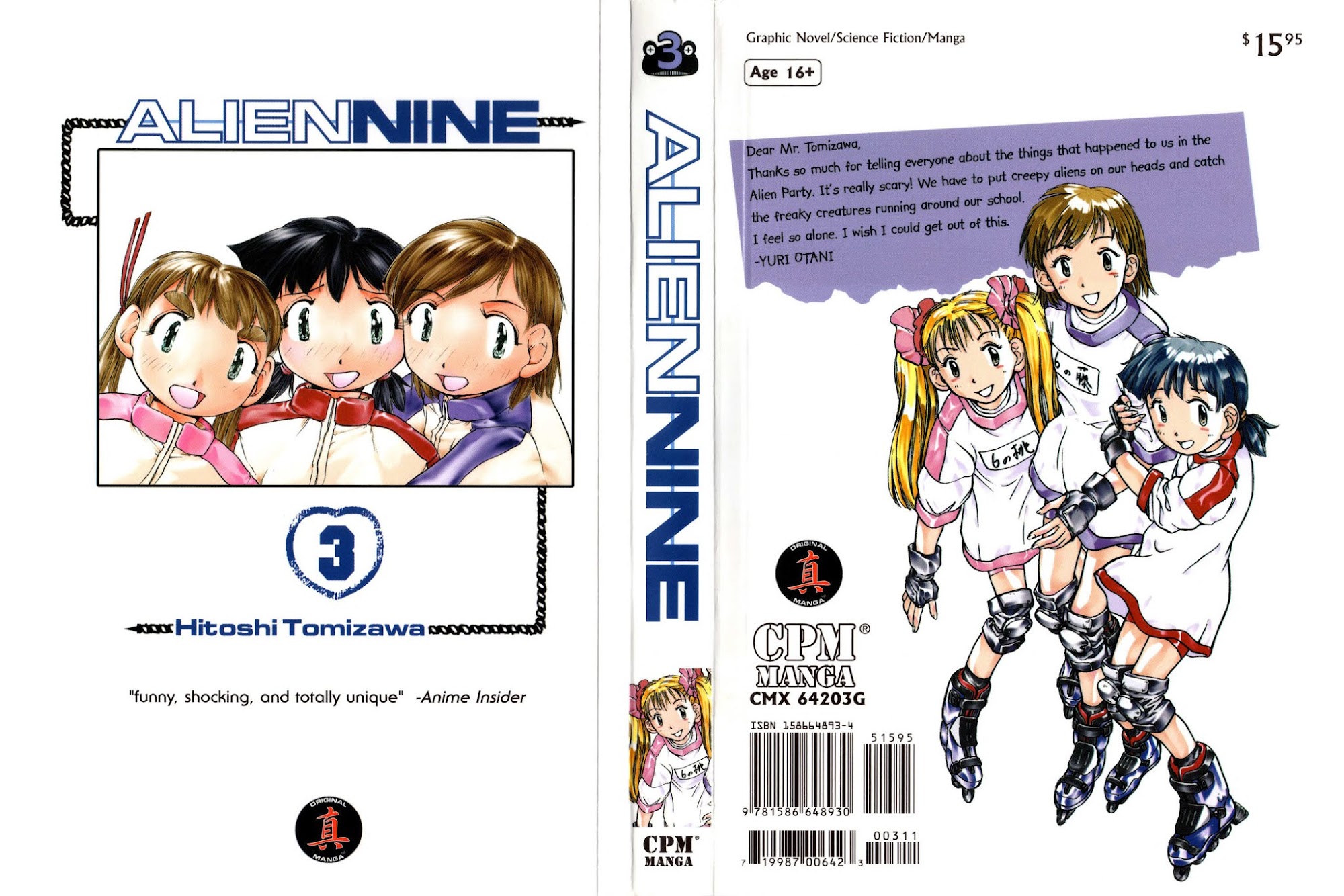 Alien Nine Chapter 21 page 1 - Chapter 21: Third Semester Begins