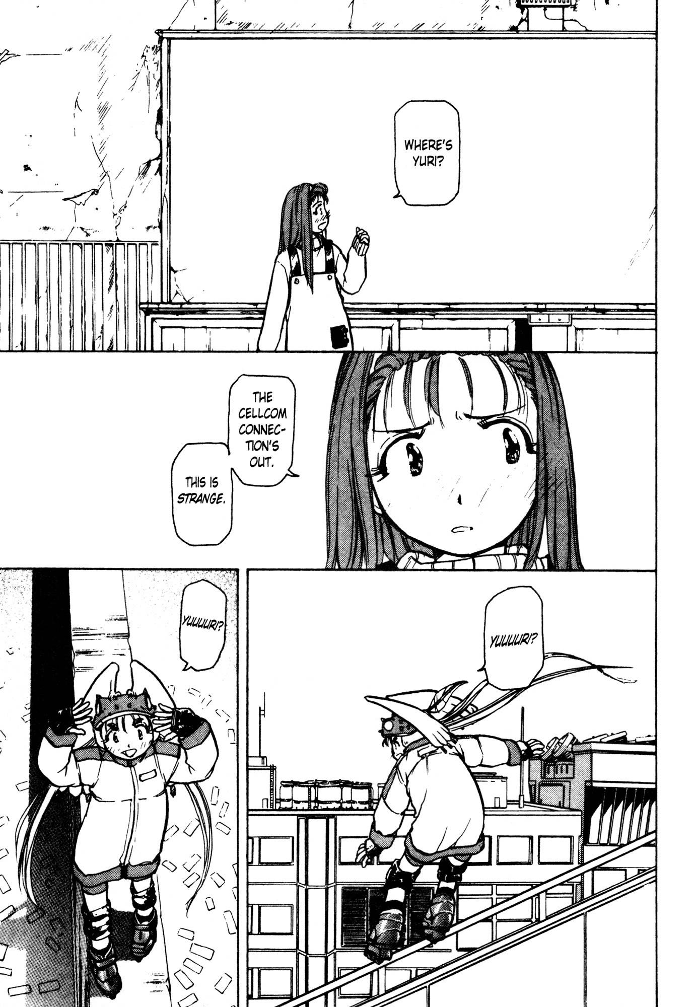 Alien Nine Chapter 23 page 14 - Chapter 23: Yuri the Fool