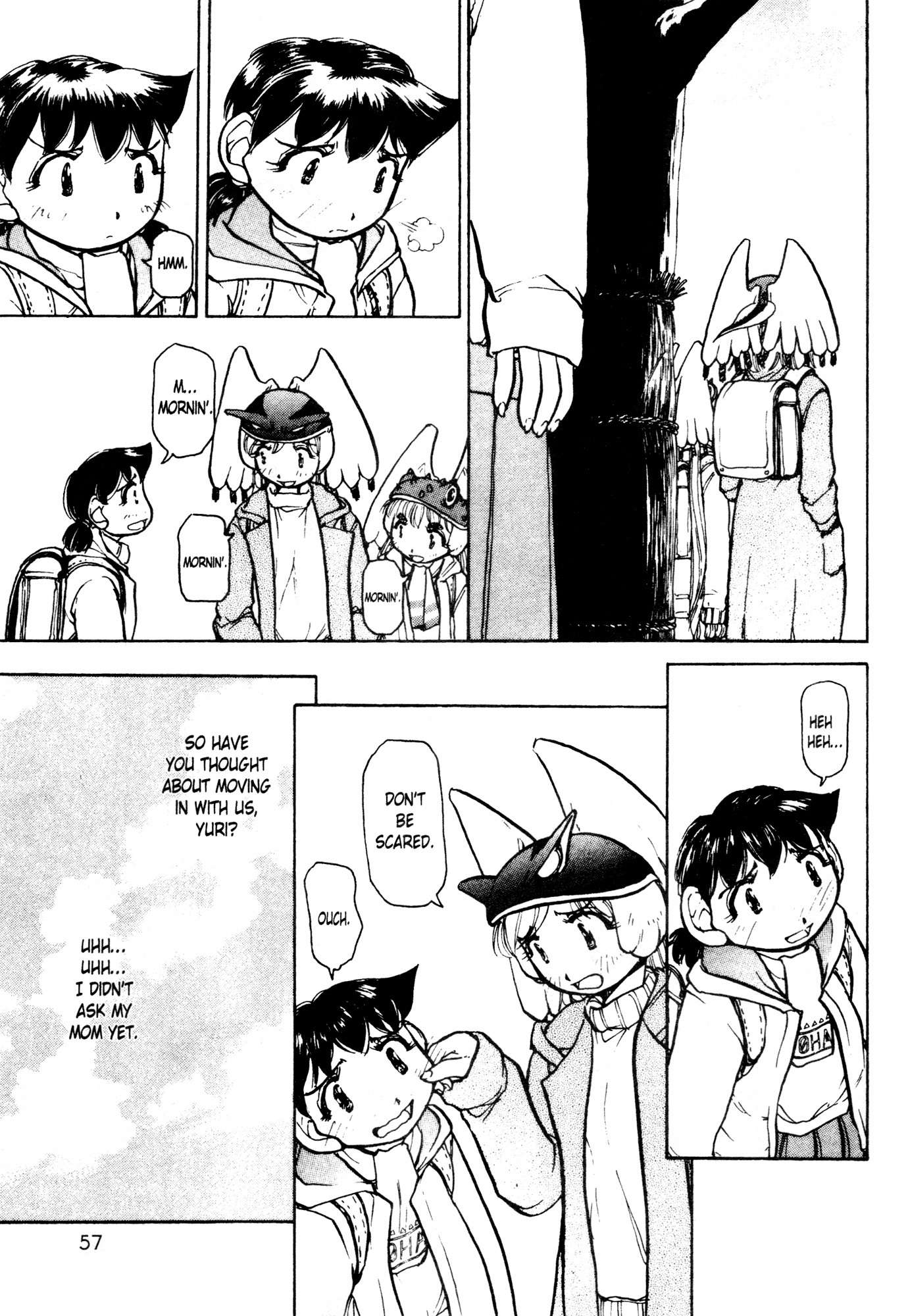 Alien Nine Chapter 23 page 4 - Chapter 23: Yuri the Fool