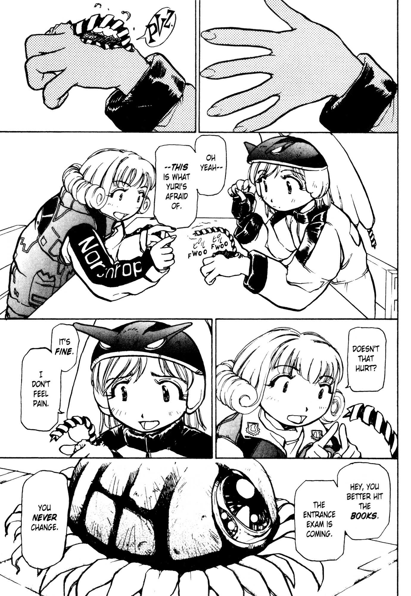 Alien Nine Chapter 23 page 8 - Chapter 23: Yuri the Fool