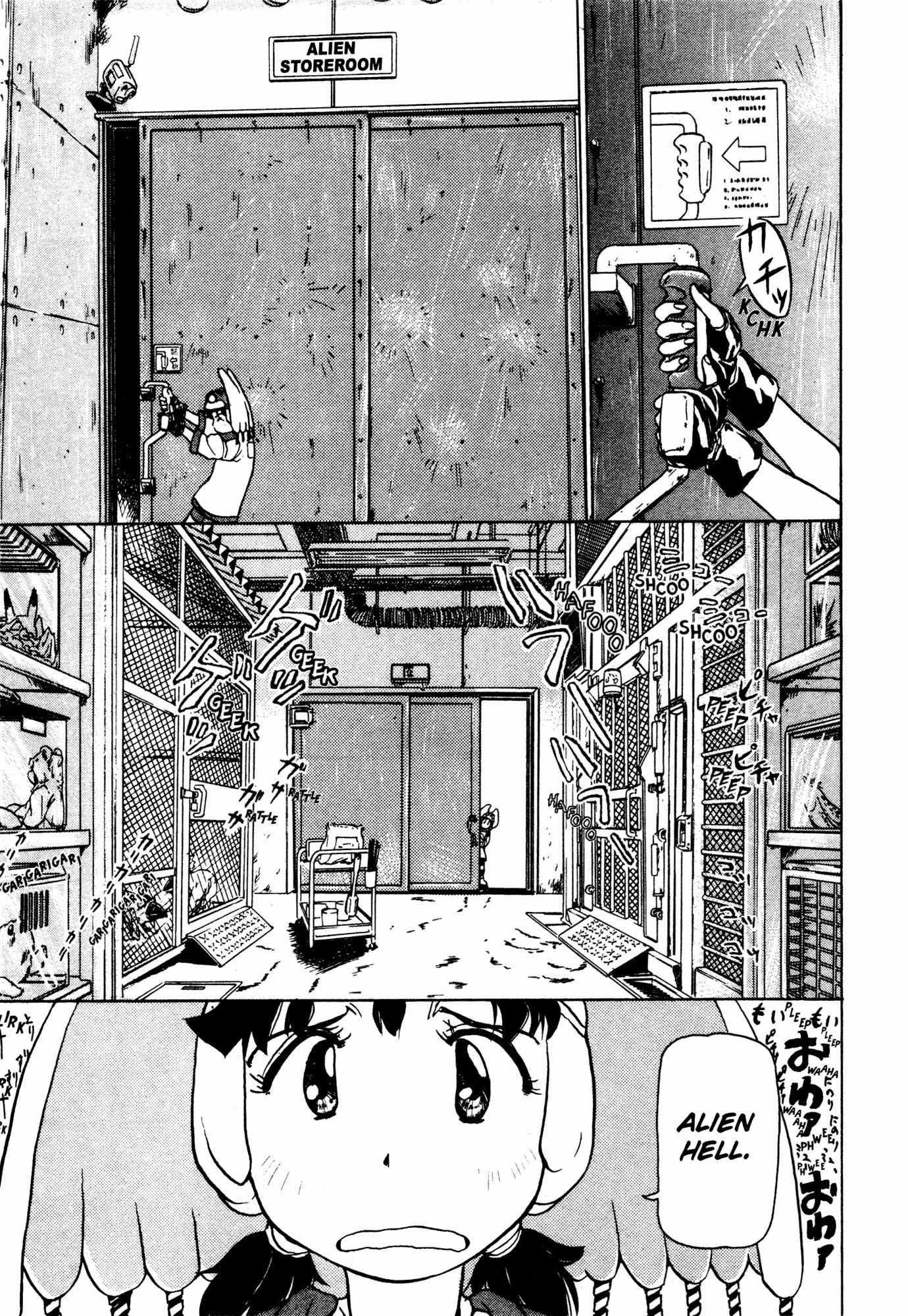 Alien Nine Chapter 7 page 13 - Chapter 7: Alien Keeper