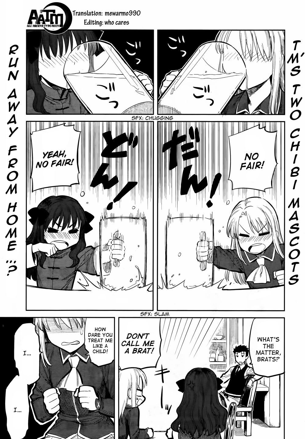 All Around Type-Moon - Ahnenerbe no Nichijou Chapter 11 page 1 - Chapter 11: Grown-up ☆ Challenge!