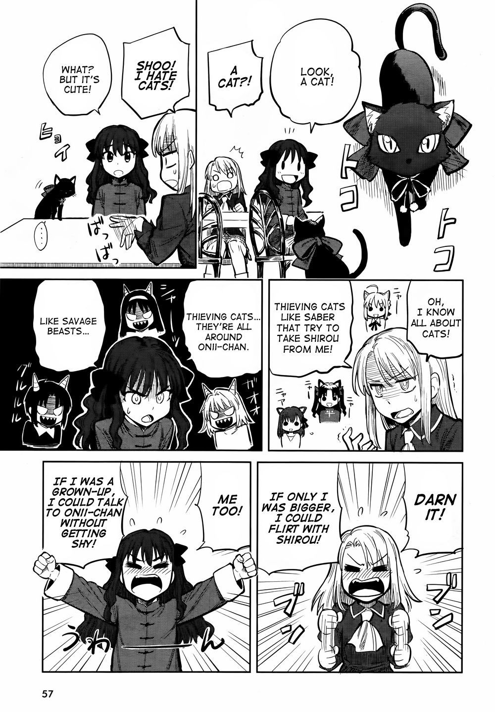 All Around Type-Moon - Ahnenerbe no Nichijou Chapter 11 page 3 - Chapter 11: Grown-up ☆ Challenge!