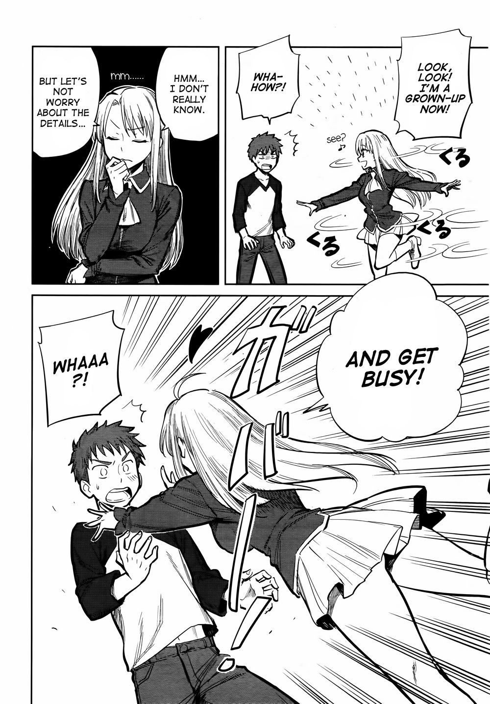 All Around Type-Moon - Ahnenerbe no Nichijou Chapter 11 page 6 - Chapter 11: Grown-up ☆ Challenge!
