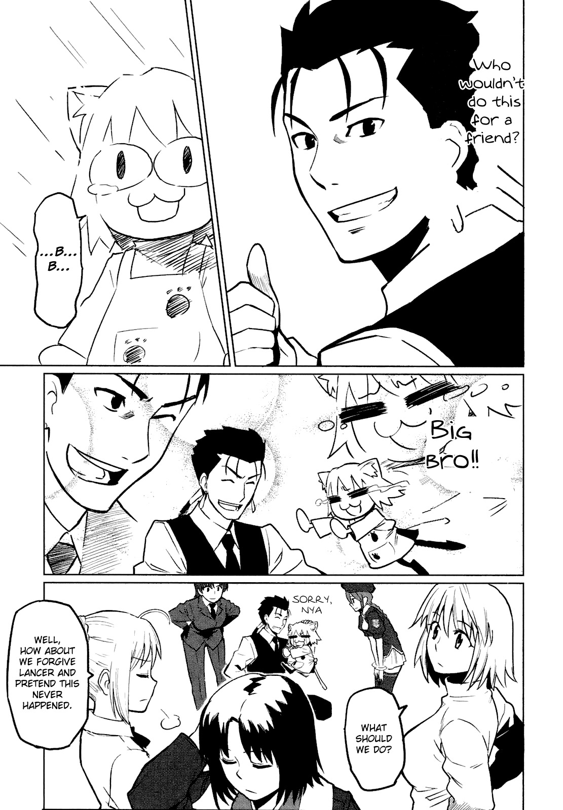 All Around Type-Moon - Ahnenerbe no Nichijou Chapter 4 page 31 - Chapter 4: I Am Neco-Arc