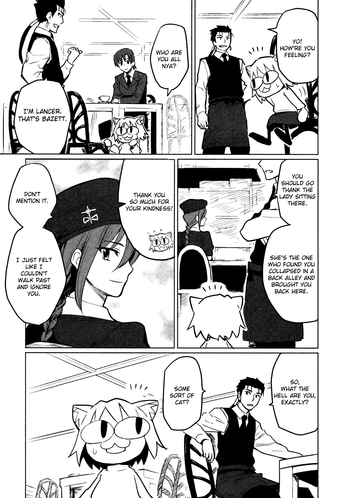 All Around Type-Moon - Ahnenerbe no Nichijou Chapter 4 page 5 - Chapter 4: I Am Neco-Arc