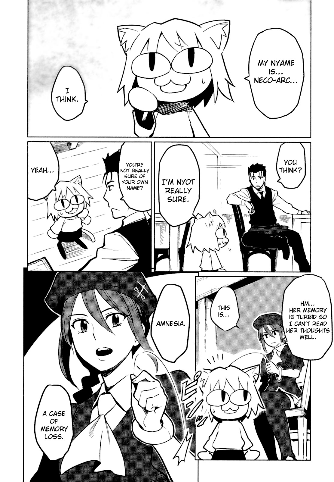 All Around Type-Moon - Ahnenerbe no Nichijou Chapter 4 page 6 - Chapter 4: I Am Neco-Arc