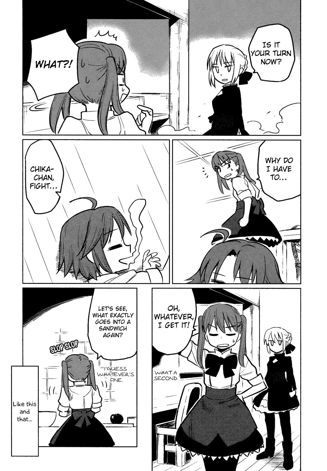 All Around Type-Moon - Ahnenerbe no Nichijou Chapter 5 page 15 - Chapter 5: Type Michelin ~The Trials Of Hibi-Chika~