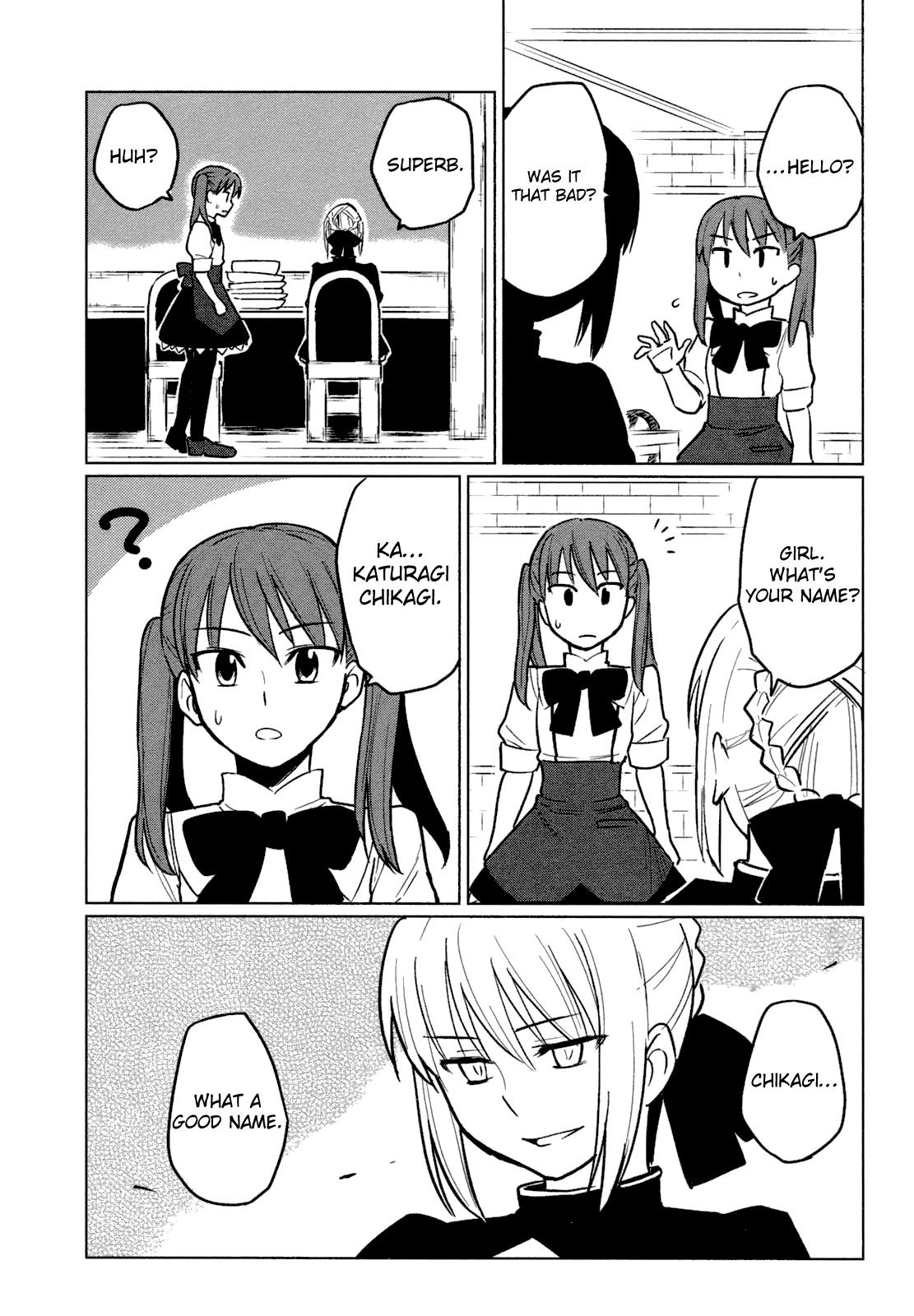All Around Type-Moon - Ahnenerbe no Nichijou Chapter 5 page 18 - Chapter 5: Type Michelin ~The Trials Of Hibi-Chika~