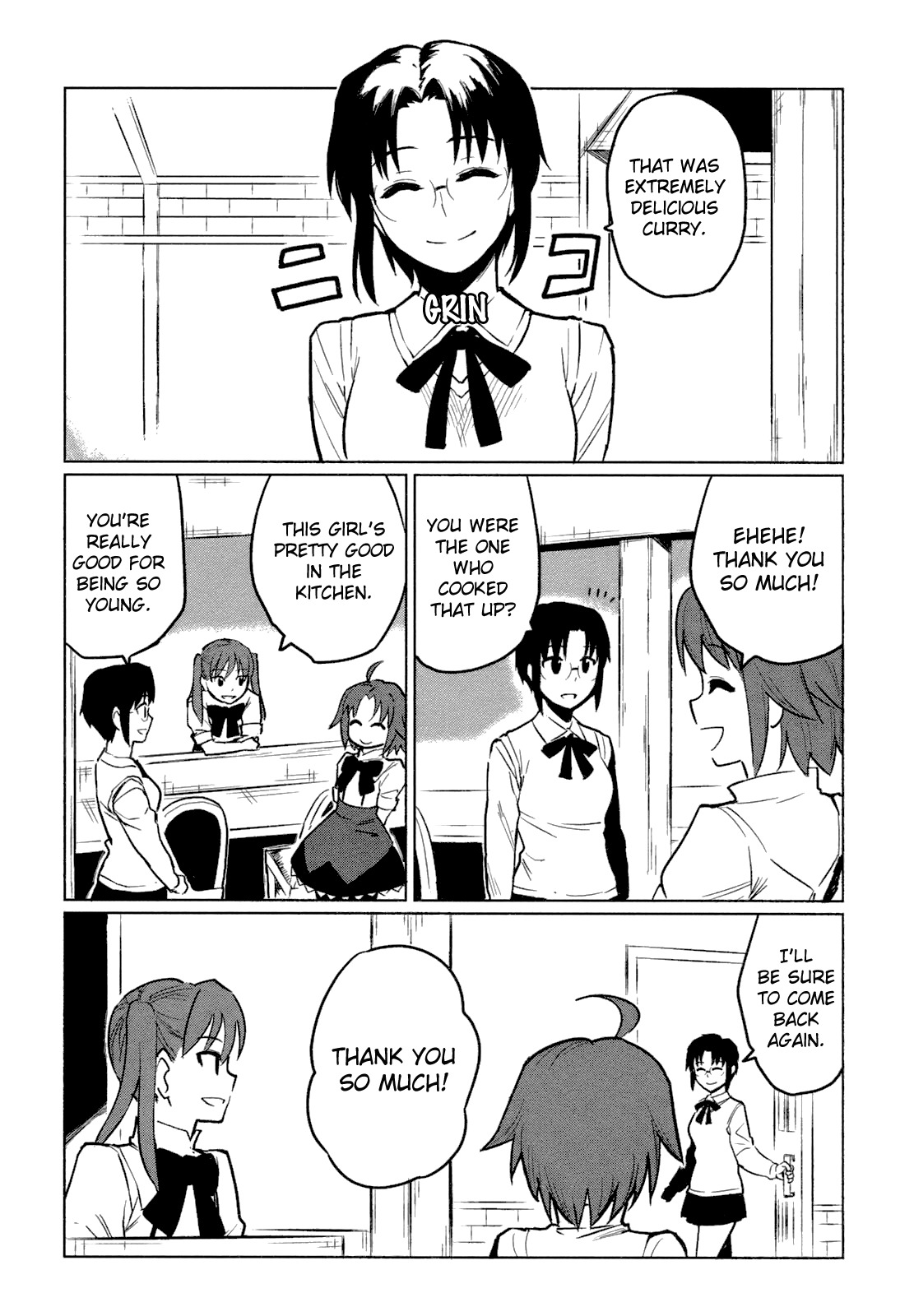 All Around Type-Moon - Ahnenerbe no Nichijou Chapter 5 page 2 - Chapter 5: Type Michelin ~The Trials Of Hibi-Chika~