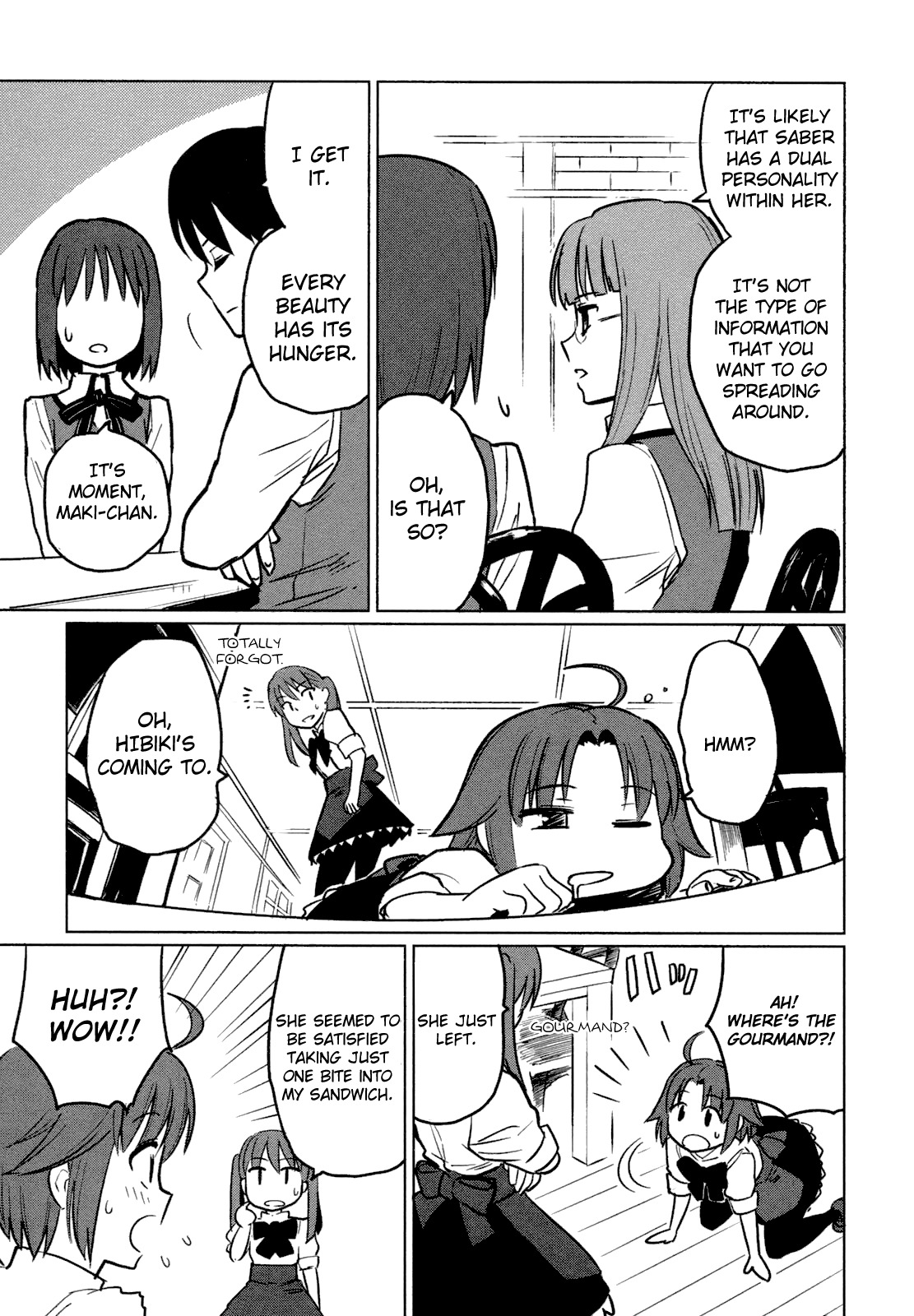 All Around Type-Moon - Ahnenerbe no Nichijou Chapter 5 page 23 - Chapter 5: Type Michelin ~The Trials Of Hibi-Chika~