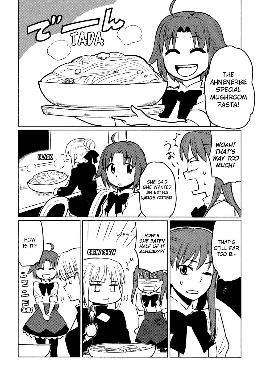 All Around Type-Moon - Ahnenerbe no Nichijou Chapter 5 page 8 - Chapter 5: Type Michelin ~The Trials Of Hibi-Chika~