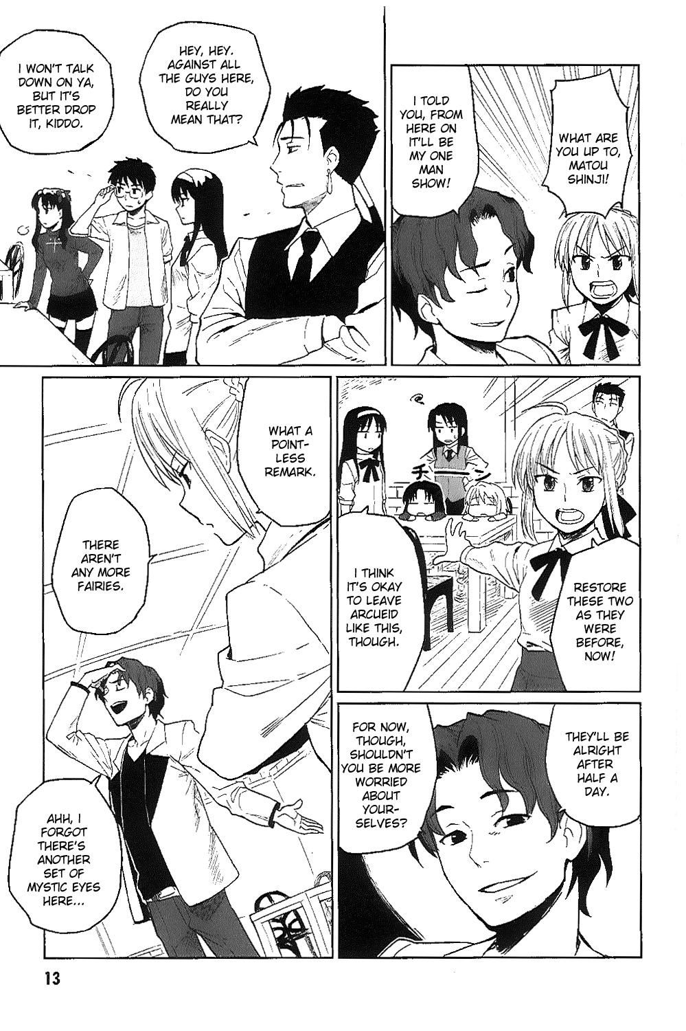 All Around Type-Moon - Ahnenerbe no Nichijou Chapter 6 page 17 - Chapter 6: Fairy Busters!
