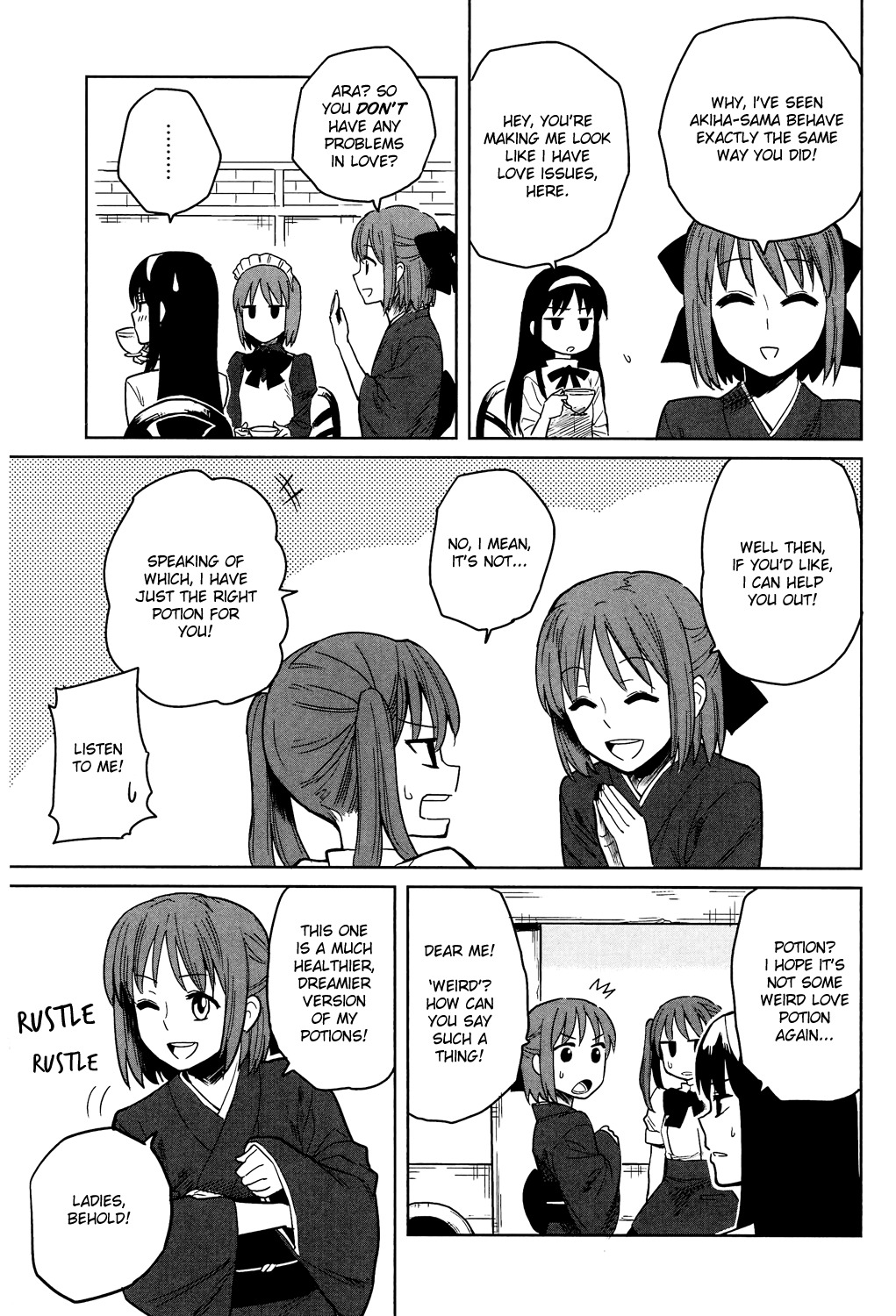 All Around Type-Moon - Ahnenerbe no Nichijou Chapter 7 page 3 - Chapter 7: Thousand Key In Love