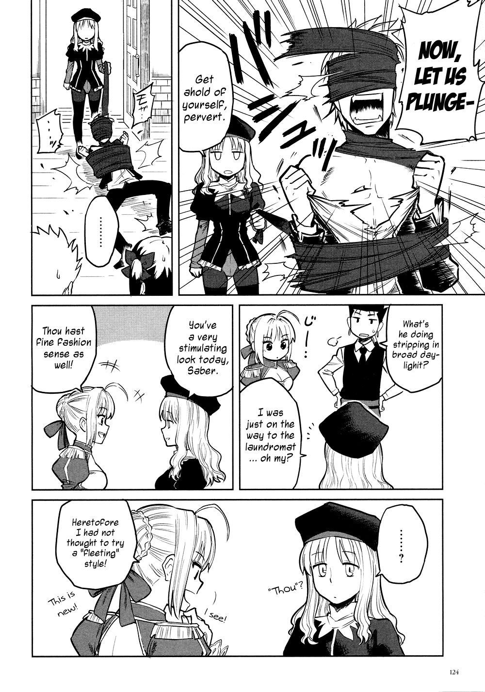 All Around Type-Moon - Ahnenerbe no Nichijou Chapter 8 page 10 - Chapter 8: Saber x Saber