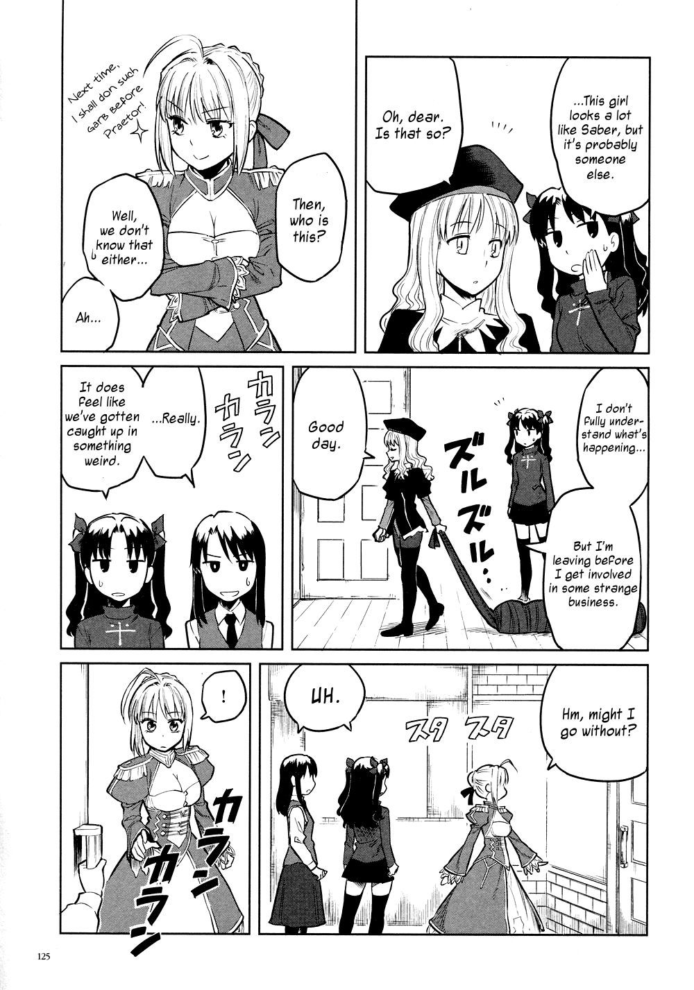 All Around Type-Moon - Ahnenerbe no Nichijou Chapter 8 page 11 - Chapter 8: Saber x Saber