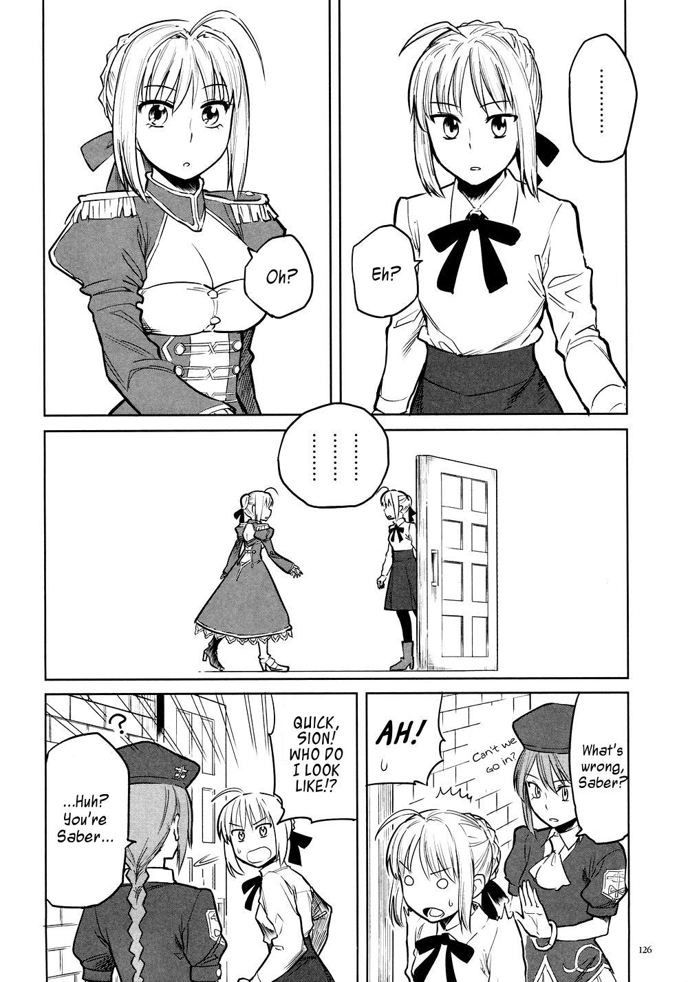 All Around Type-Moon - Ahnenerbe no Nichijou Chapter 8 page 12 - Chapter 8: Saber x Saber