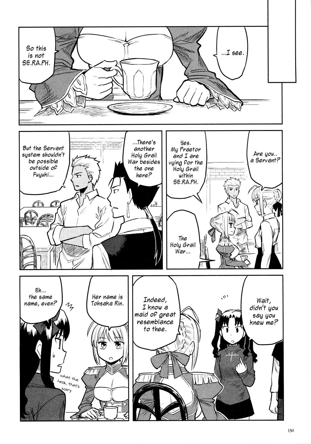 All Around Type-Moon - Ahnenerbe no Nichijou Chapter 8 page 16 - Chapter 8: Saber x Saber