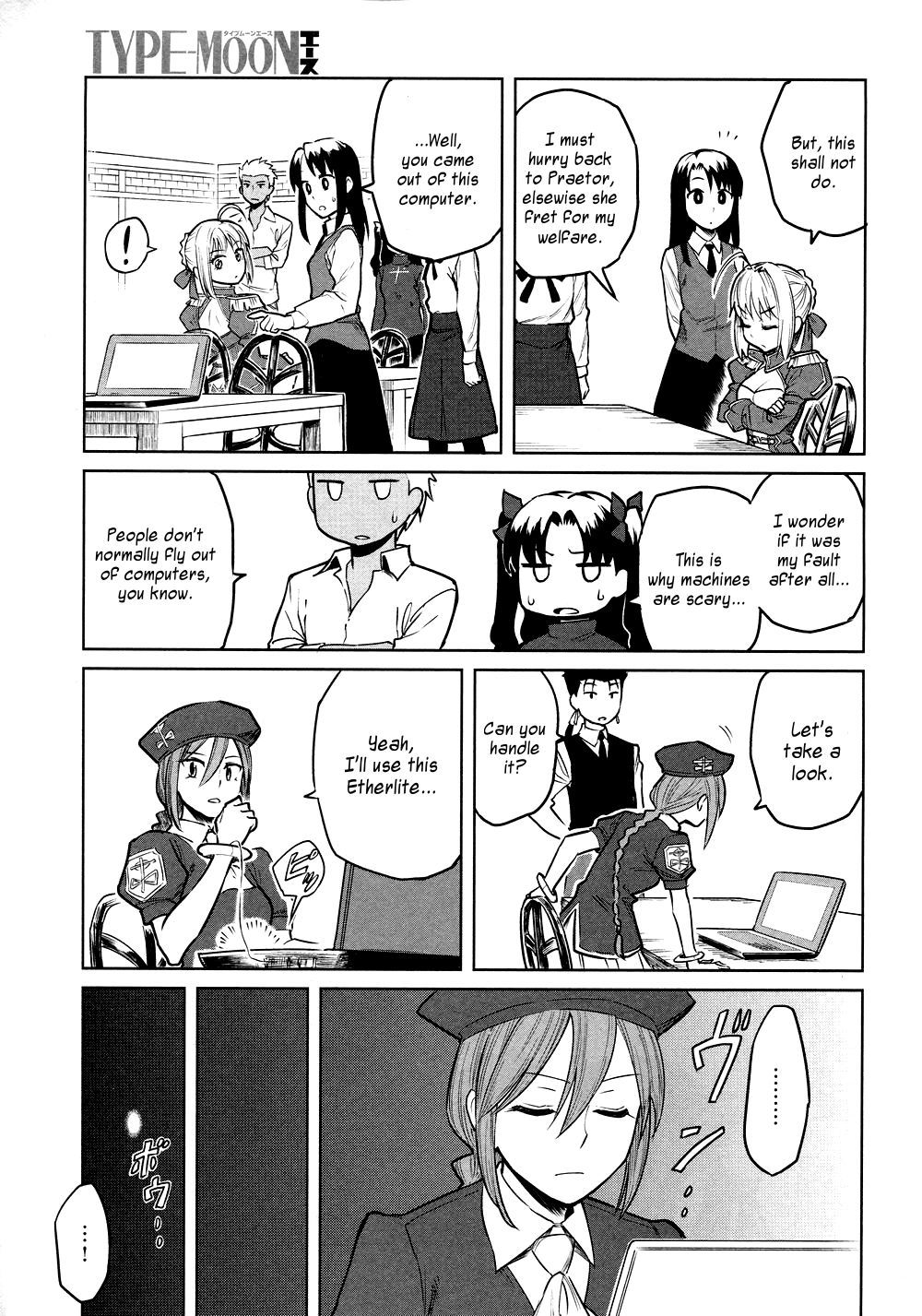 All Around Type-Moon - Ahnenerbe no Nichijou Chapter 8 page 17 - Chapter 8: Saber x Saber