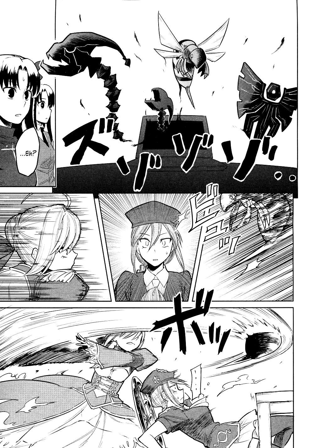 All Around Type-Moon - Ahnenerbe no Nichijou Chapter 8 page 23 - Chapter 8: Saber x Saber