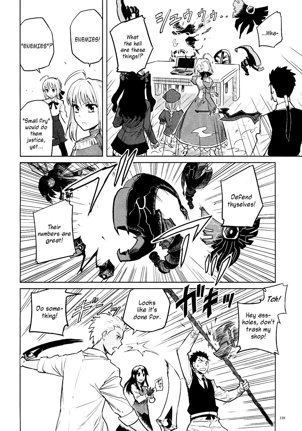 All Around Type-Moon - Ahnenerbe no Nichijou Chapter 8 page 24 - Chapter 8: Saber x Saber