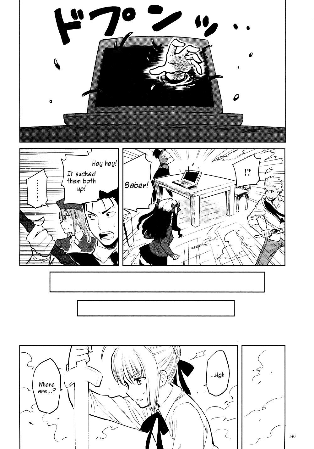 All Around Type-Moon - Ahnenerbe no Nichijou Chapter 8 page 26 - Chapter 8: Saber x Saber