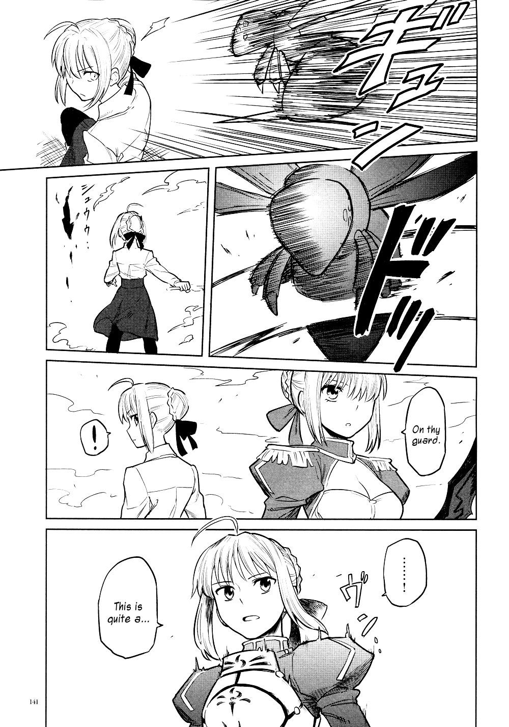 All Around Type-Moon - Ahnenerbe no Nichijou Chapter 8 page 27 - Chapter 8: Saber x Saber