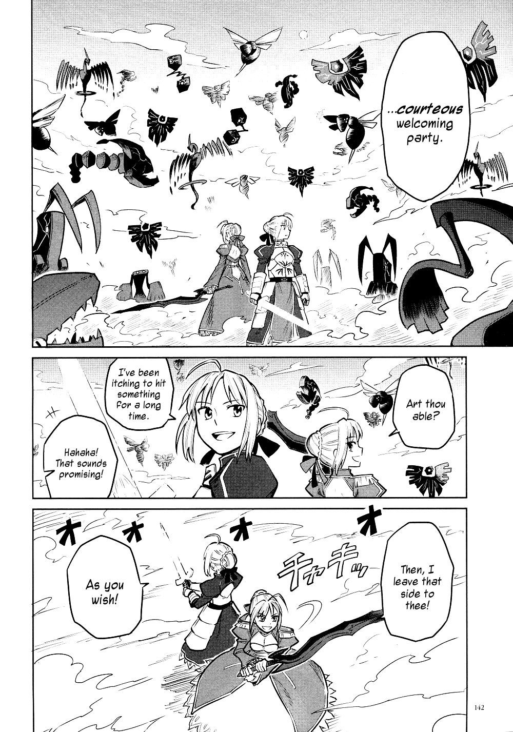 All Around Type-Moon - Ahnenerbe no Nichijou Chapter 8 page 28 - Chapter 8: Saber x Saber