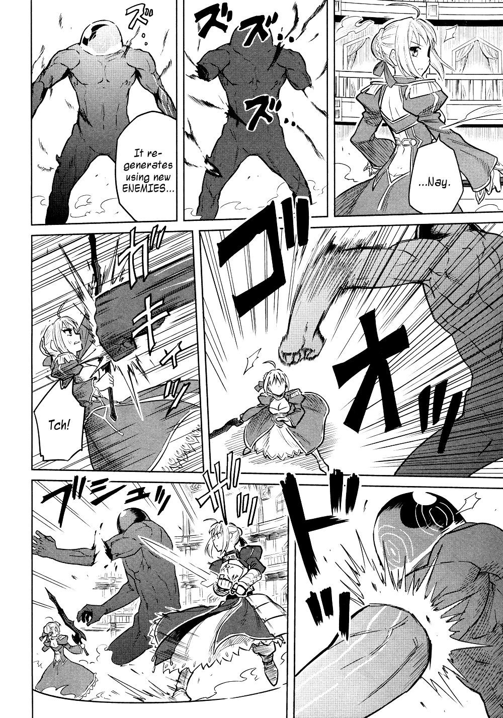 All Around Type-Moon - Ahnenerbe no Nichijou Chapter 8 page 36 - Chapter 8: Saber x Saber