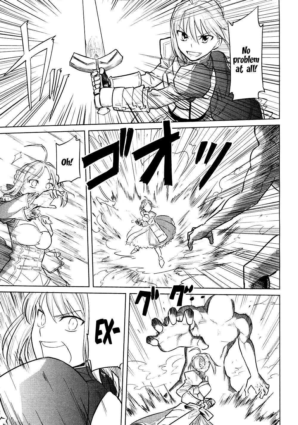 All Around Type-Moon - Ahnenerbe no Nichijou Chapter 8 page 39 - Chapter 8: Saber x Saber