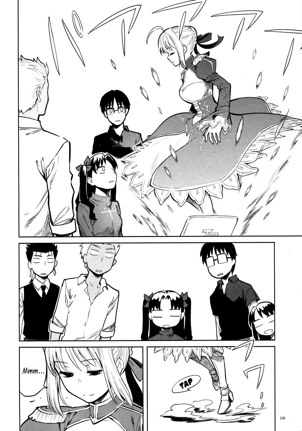 All Around Type-Moon - Ahnenerbe no Nichijou Chapter 8 page 4 - Chapter 8: Saber x Saber
