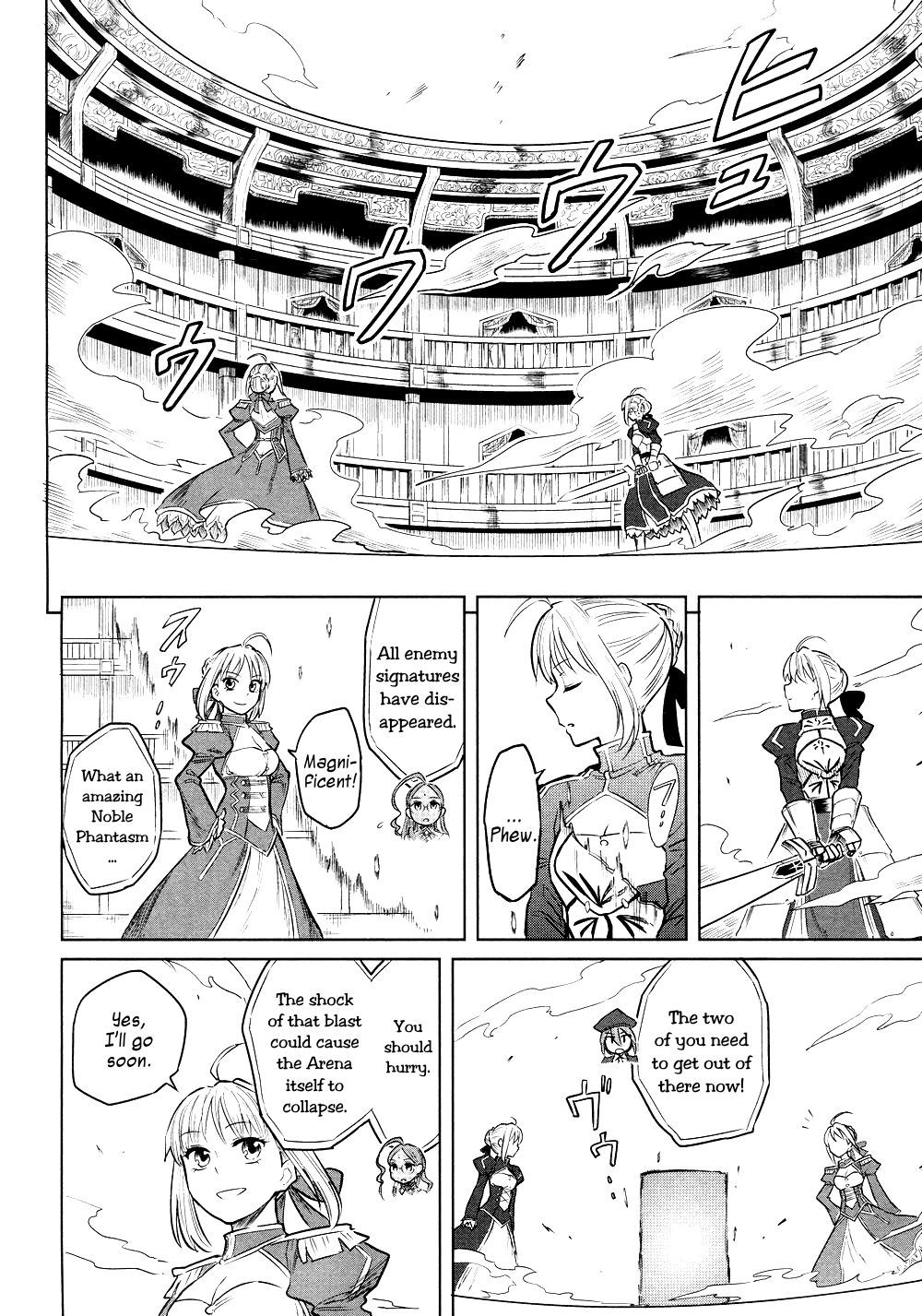 All Around Type-Moon - Ahnenerbe no Nichijou Chapter 8 page 42 - Chapter 8: Saber x Saber